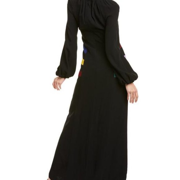 NWT STAUD Pacha Color Block Maxi Dress size 6 - Picture 12 of 12